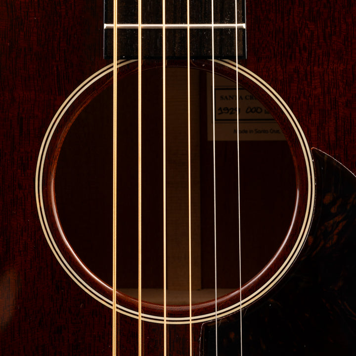 Santa Cruz 1929 OOO, Mahogany - Natural (409)