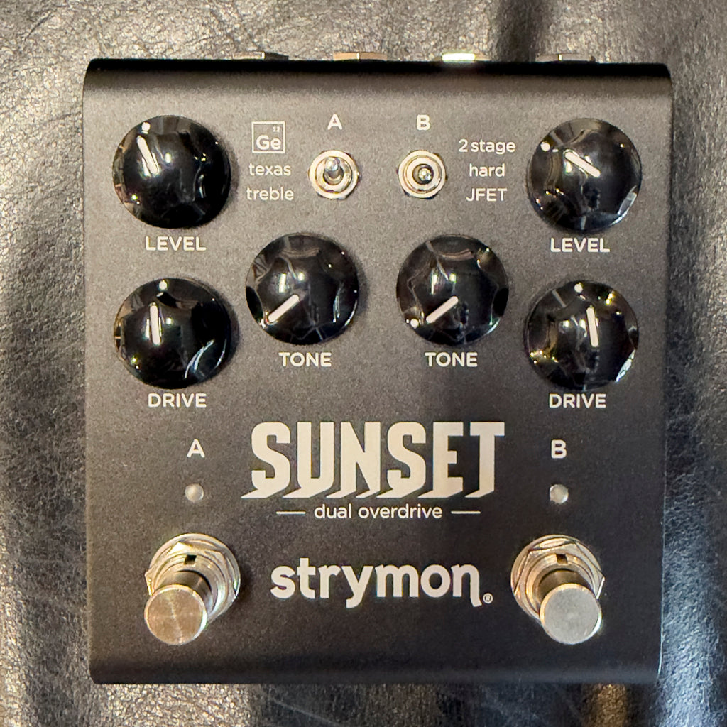 strymon sunset dual overdrive pedal Strymon Sunset Dual Overdrive Midnight Edition
