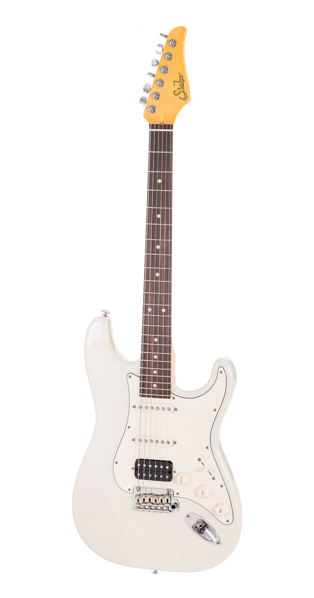 Suhr Classic S Antique, Olympic White, Indian Rosewood Fingerboard, HSS, SSCII (311)