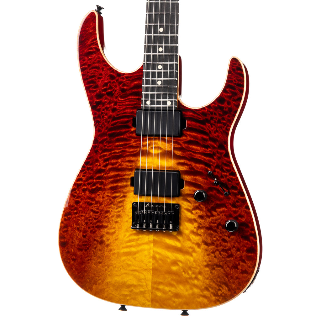 Tom Anderson Angel Quilt on Mahogany - Fire Wakesurf