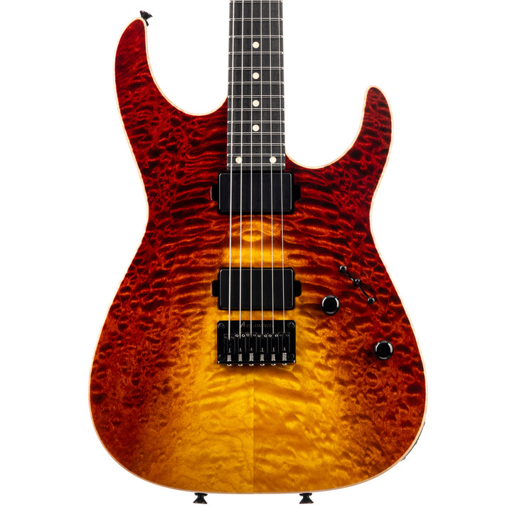 Tom Anderson Angel Quilt on Mahogany - Fire Wakesurf