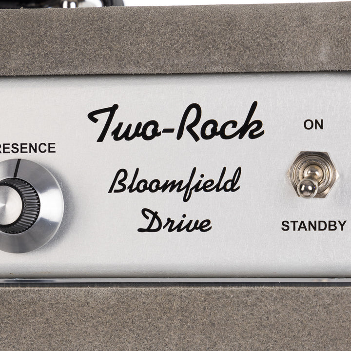 Two-Rock Bloomfield Drive 100/50 Head - Dark Grey Suede/Silver Thread Grille