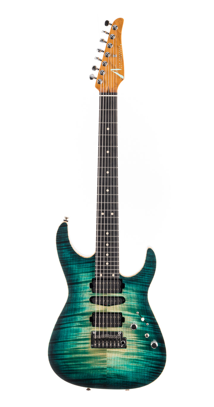 Tom Anderson Angel 7 - Super Natural Teal Burst