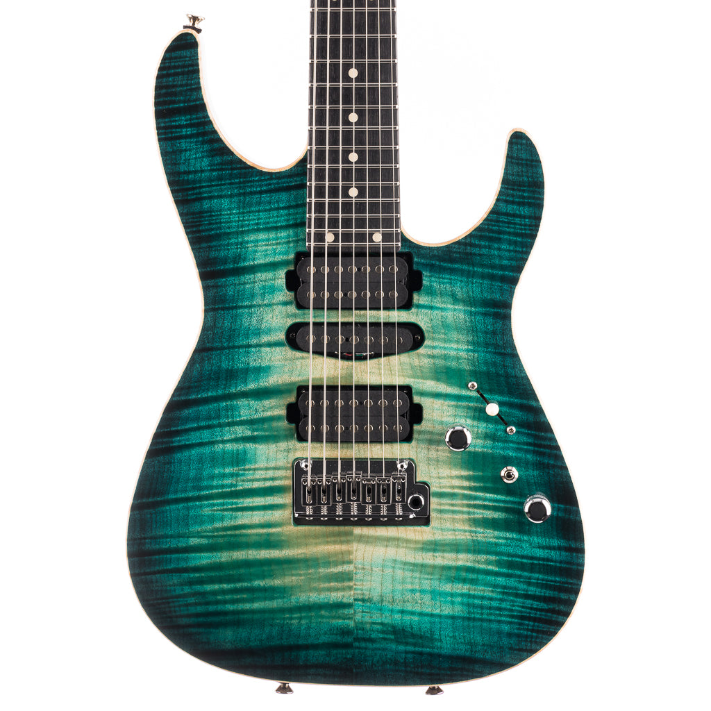 Tom Anderson Angel 7 - Super Natural Teal Burst