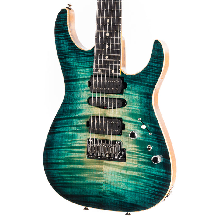 Tom Anderson Angel 7 - Super Natural Teal Burst