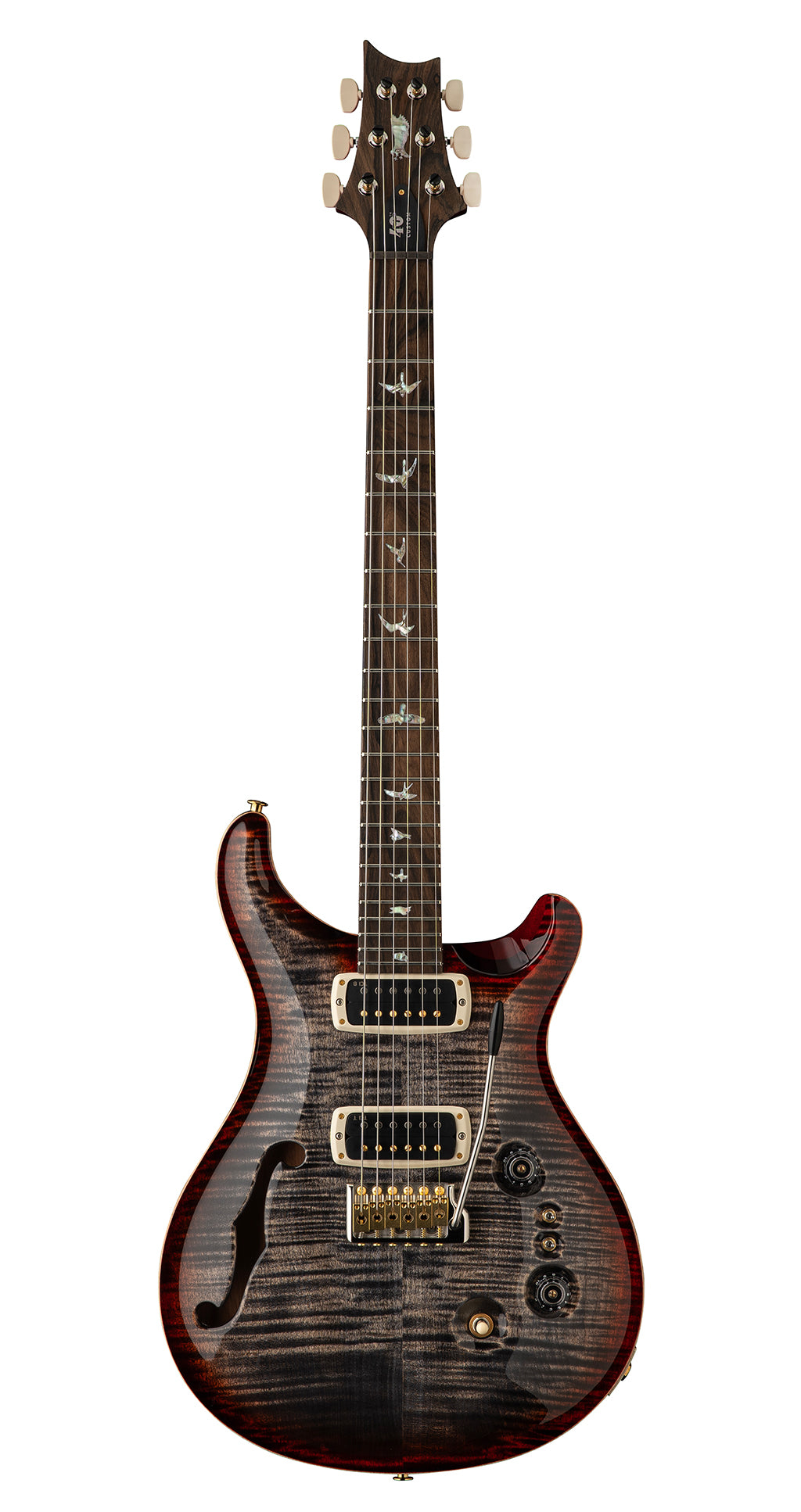 PRS 40th Anniversary Custom 24-08 Limited Edition - Charcoal Cherry Burst