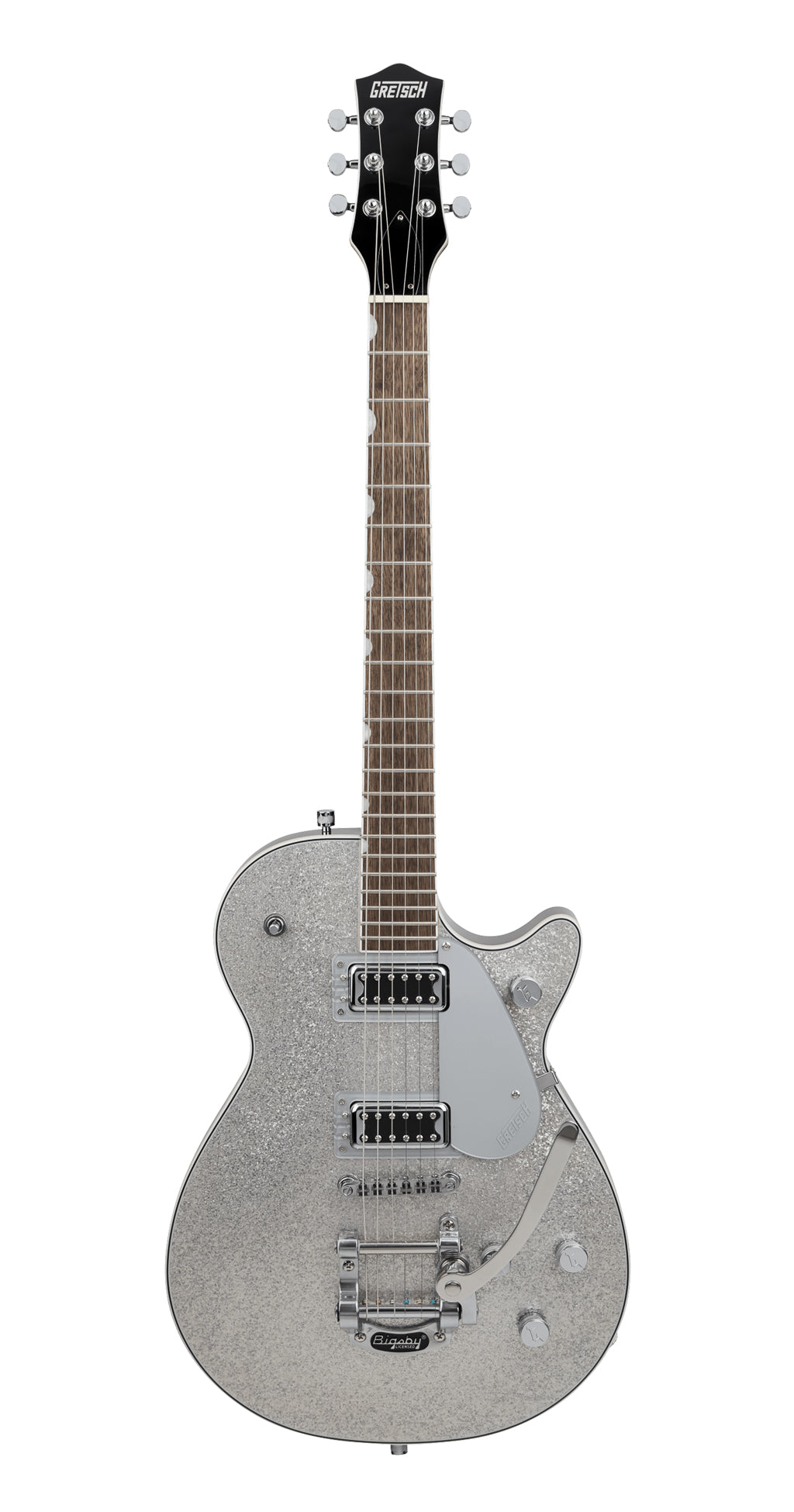 Gretsch G5230T Electromatic Jet FT Single-Cut With Bigsby – Silver Sparkle