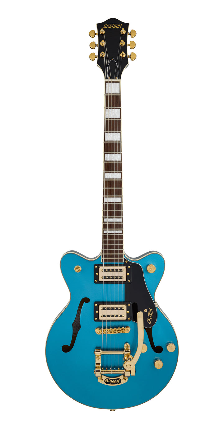 Gretsch G2655TG Streamliner Center Block Jr. Double-Cut With Bigsby - Riviera Blue