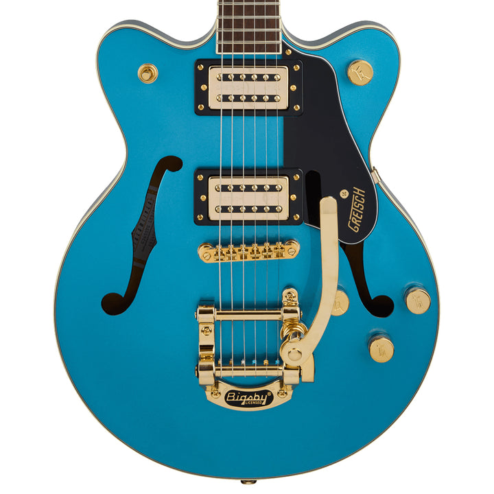 Gretsch G2655TG Streamliner Center Block Jr. Double-Cut With Bigsby - Riviera Blue