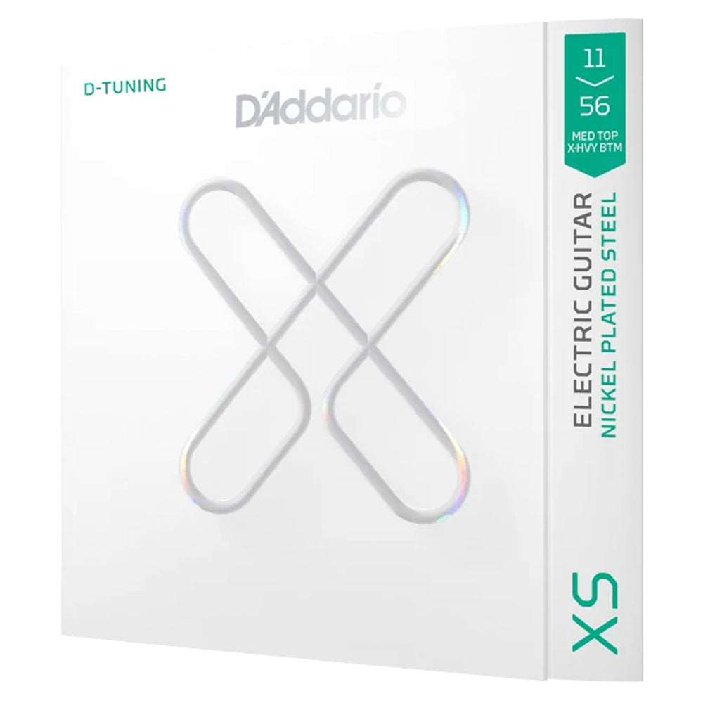 D'Addario XSE1156 XS Nickel Coated Electric Strings 11-56