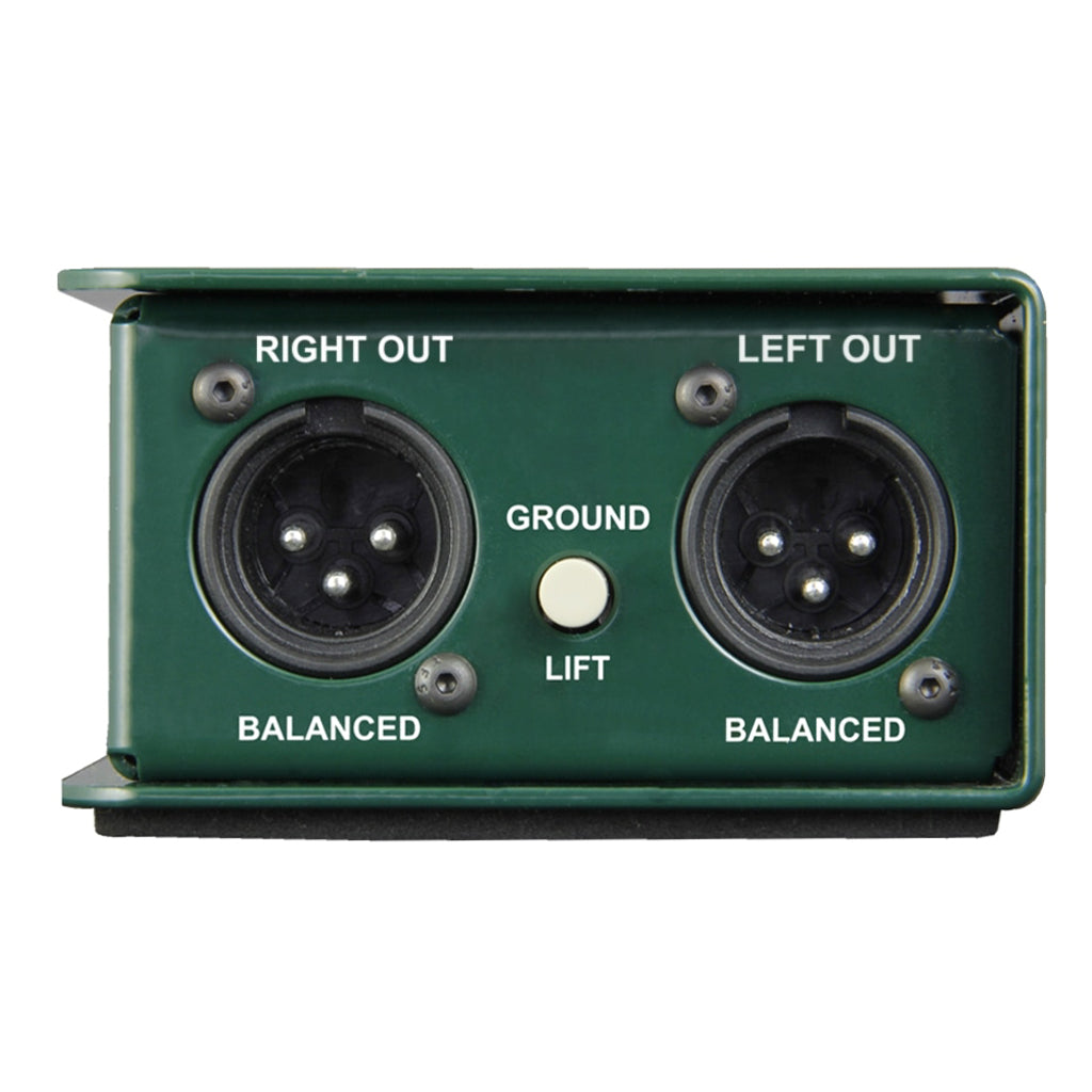Radial JDI Stereo Jensen-equipped 2-channel Passive Instrument Direct Box