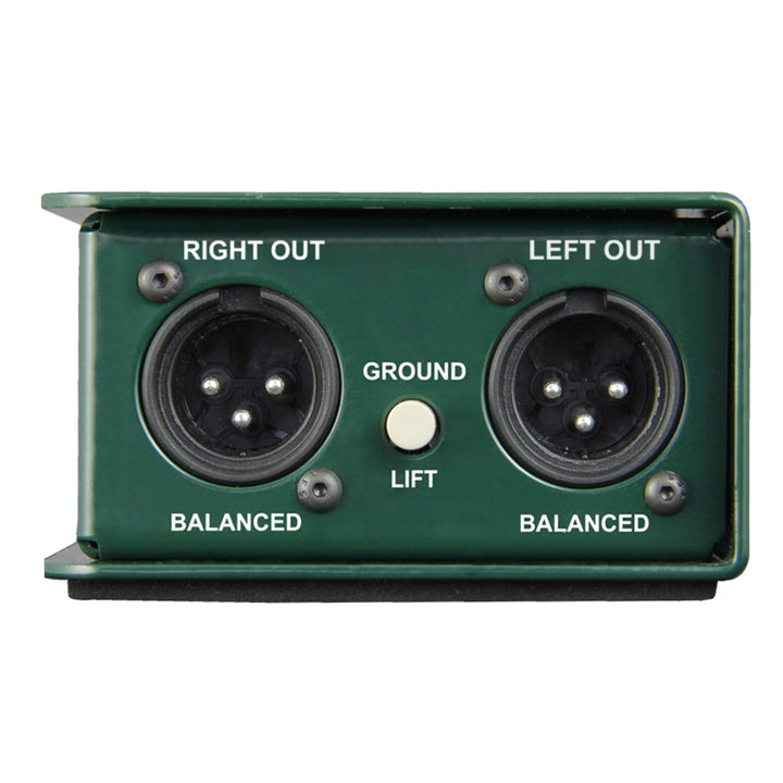 Radial JDI Stereo Jensen-equipped 2-channel Passive Instrument Direct Box