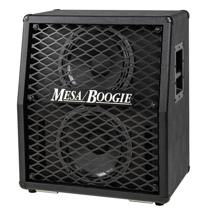 Mesa Boogie Split Back 2x12 Cabinet - Black Bronco with Metal Grille