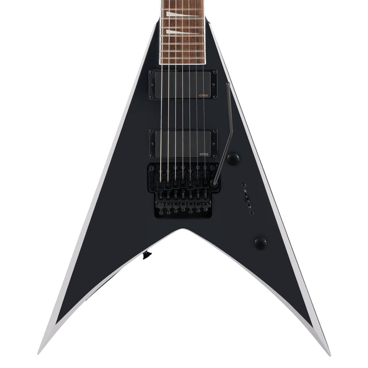 Jackson X Series King V KVX-MG7 Electric Guitar - Satin Black with Primer Gray Bevels