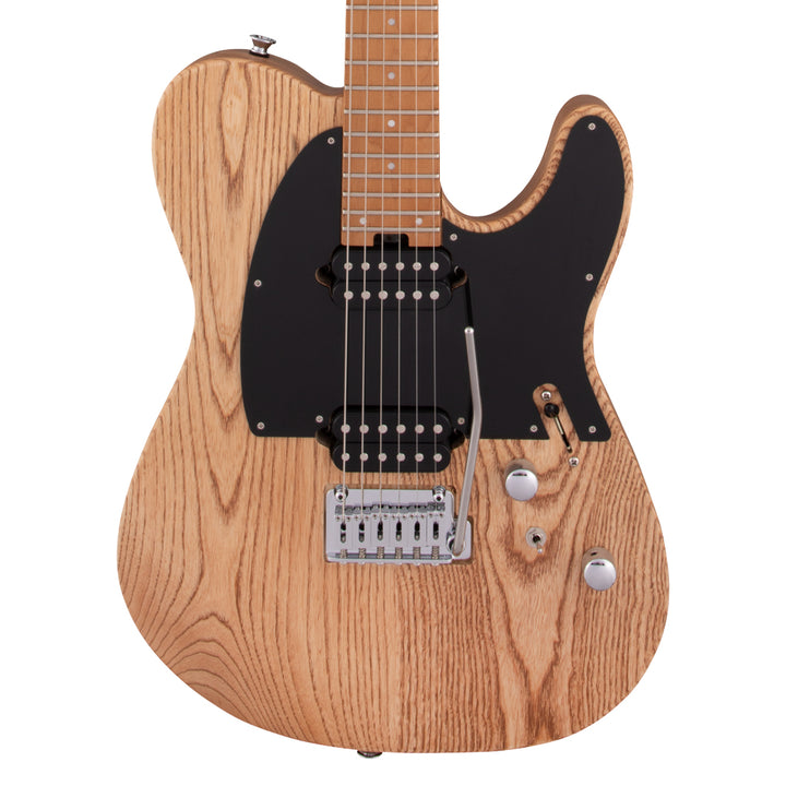 Charvel Pro-Mod So-Cal Style 2 HH 2 Point Trem, Caramel Maple Neck - Natural Ash