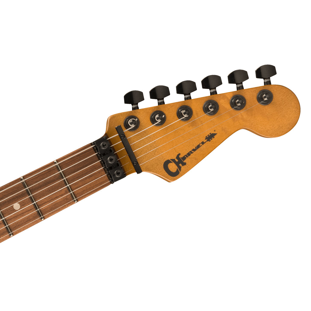 Charvel Pro-Mod Relic San Dimas Style 1 HH FR PF Electric Guitar - Weathered Black (122)