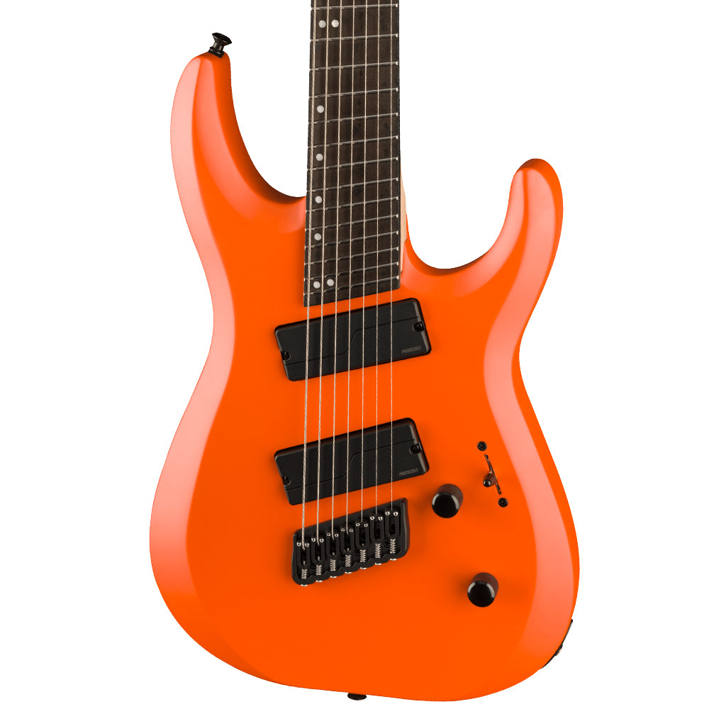 Jackson Pro Plus Dinky DK Modern HT7 MS 7-String Multi-Scale - Satin Orange Crush