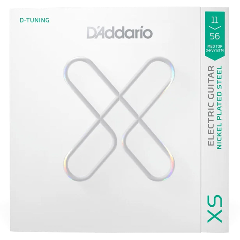 D'Addario XSE1156 XS Nickel Coated Electric Strings 11-56