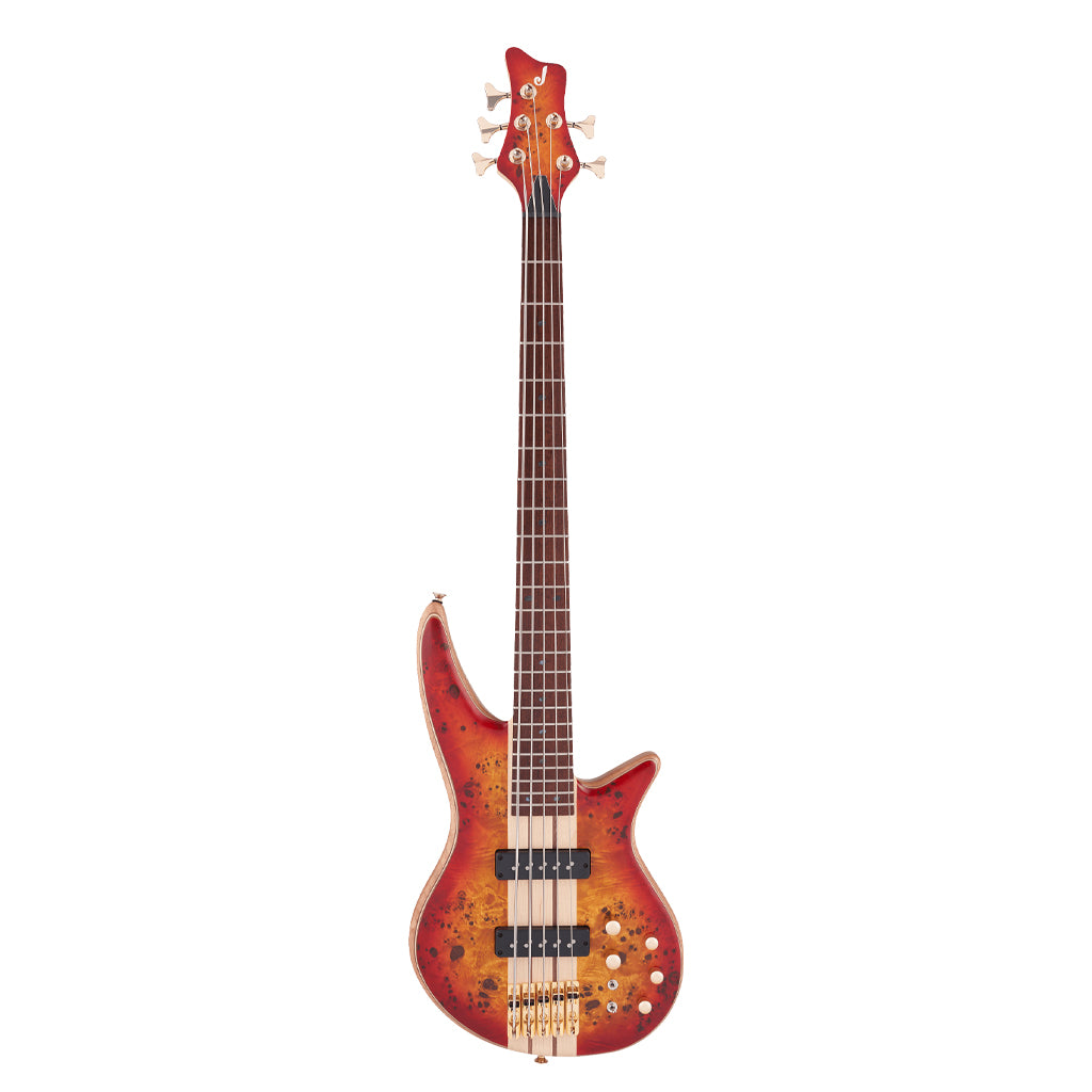 Jackson Pro Series Spectra Bass SBP V - Transparent Cherry Burst
