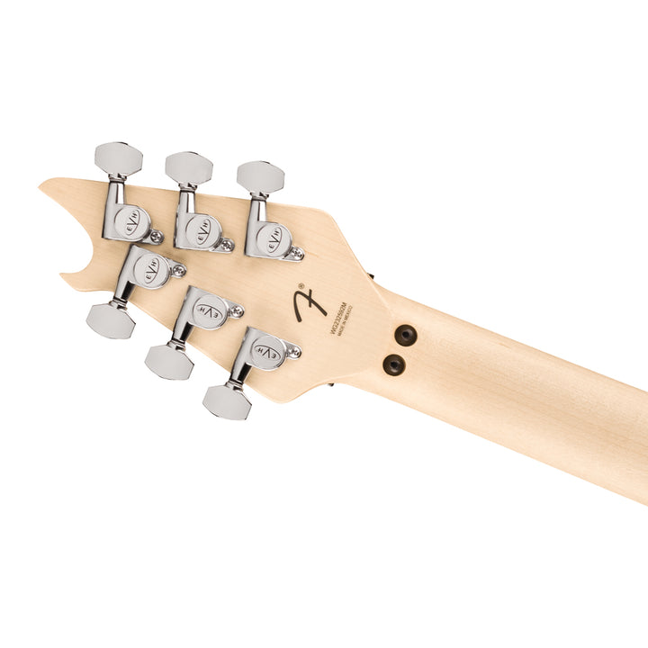 EVH Wolfgang Special Ebony Fingerboard – Black/Yellow Stripes (935)