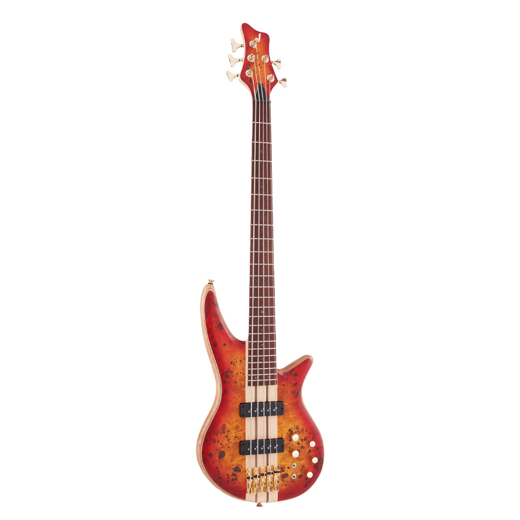 Jackson Pro Series Spectra Bass SBP V - Transparent Cherry Burst