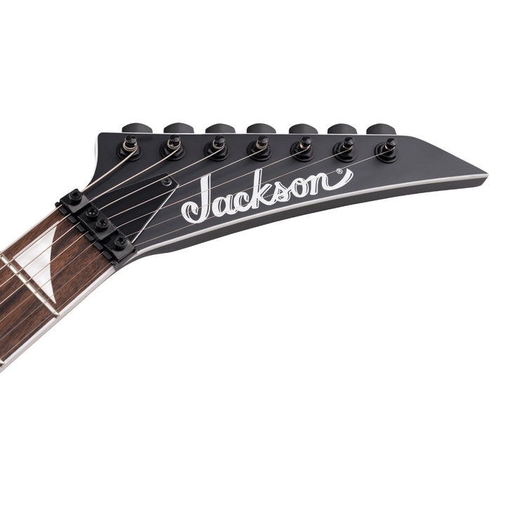 Jackson X Series King V KVX-MG7 Electric Guitar - Satin Black with Primer Gray Bevels