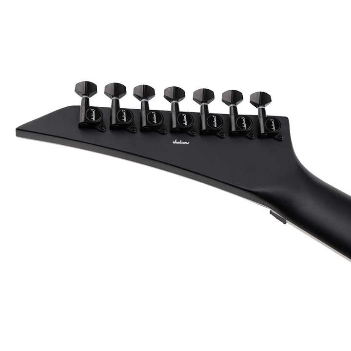 Jackson X Series King V KVX-MG7 Electric Guitar - Satin Black with Primer Gray Bevels