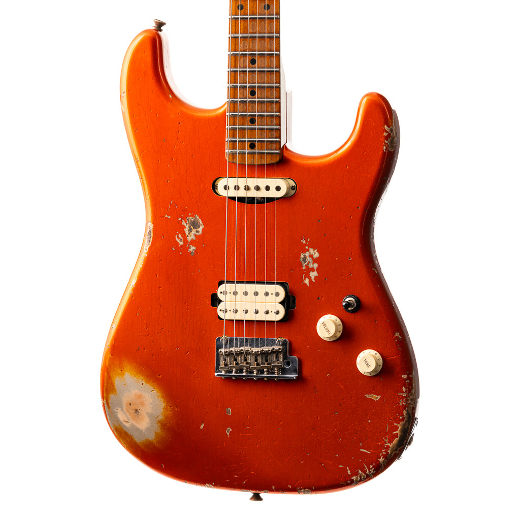 Custom Shop Lark Limited 10 “Wild Horse” 1963 HS Stratocaster Heavy Relic - Candy Tangerine (414)