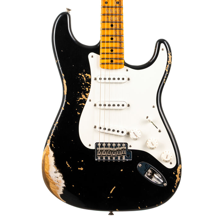 Fender Custom Shop 1955 Stratocaster Heavy Relic - Black (317)