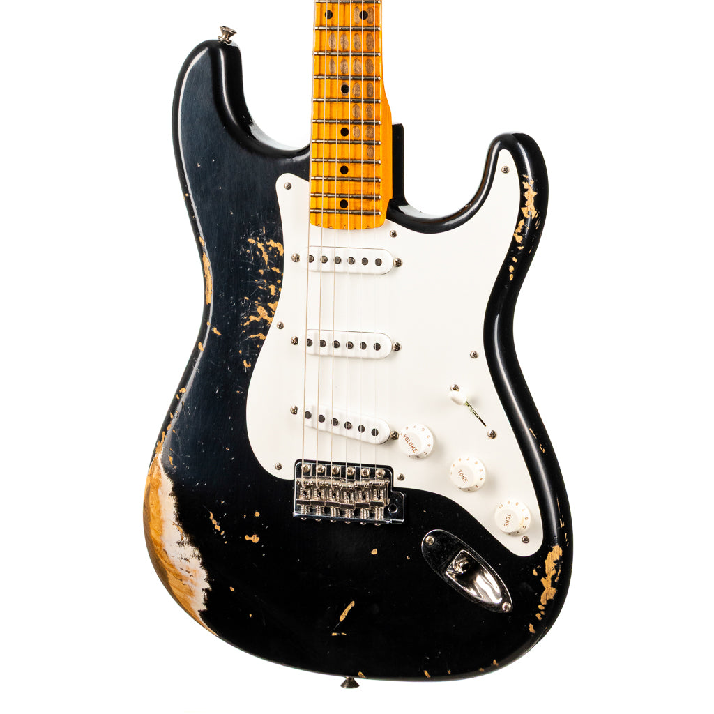 Fender Custom Shop 1955 Stratocaster Heavy Relic - Black (317)