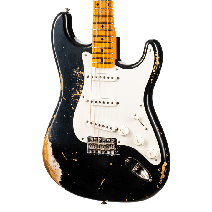 Fender Custom Shop 1955 Stratocaster Heavy Relic - Black (317)