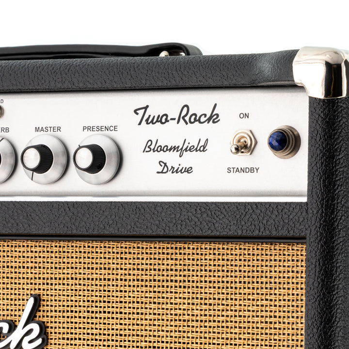Two-Rock Bloomfield Drive 100/50 Head and 2x12 Cabinet - Black Bronco/Small Weave Cane Grill