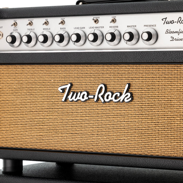 Two-Rock Bloomfield Drive 100/50 Head and 2x12 Cabinet - Black Bronco/Small Weave Cane Grill