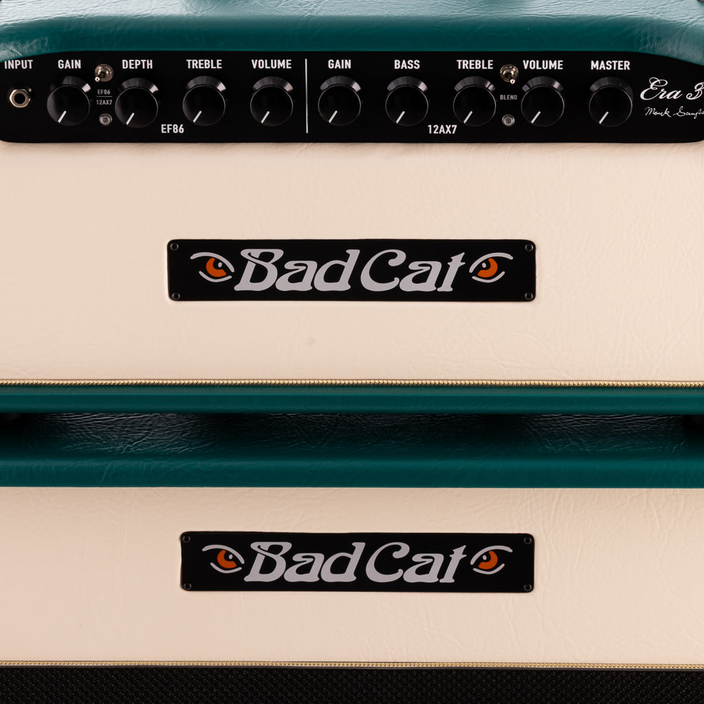 Bad Cat Mark Sampson Era 30 Head & 2x12 Ear 30 Cabinet - Emerald Green/Cream Face