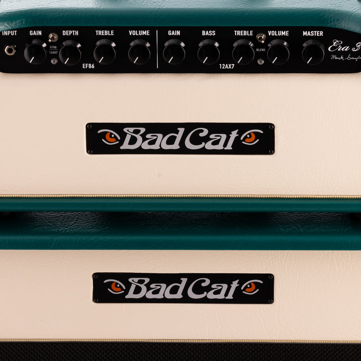 Bad Cat Mark Sampson Era 30 Head & 2x12 Ear 30 Cabinet - Emerald Green/Cream Face
