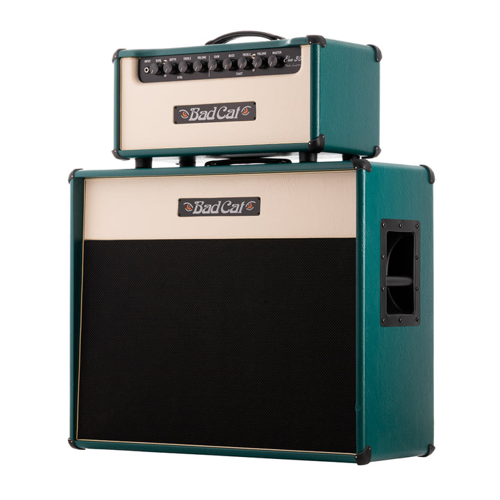 Bad Cat Mark Sampson Era 30 Head & 2x12 Ear 30 Cabinet - Emerald Green/Cream Face