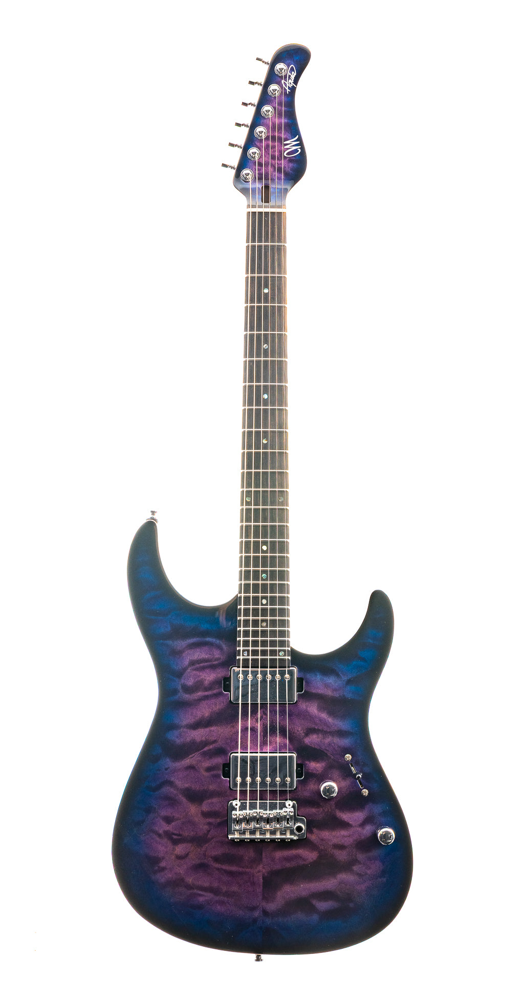 Mayones Aquila Elite S 6 Transparent Dirty Purple Blue Burst (483