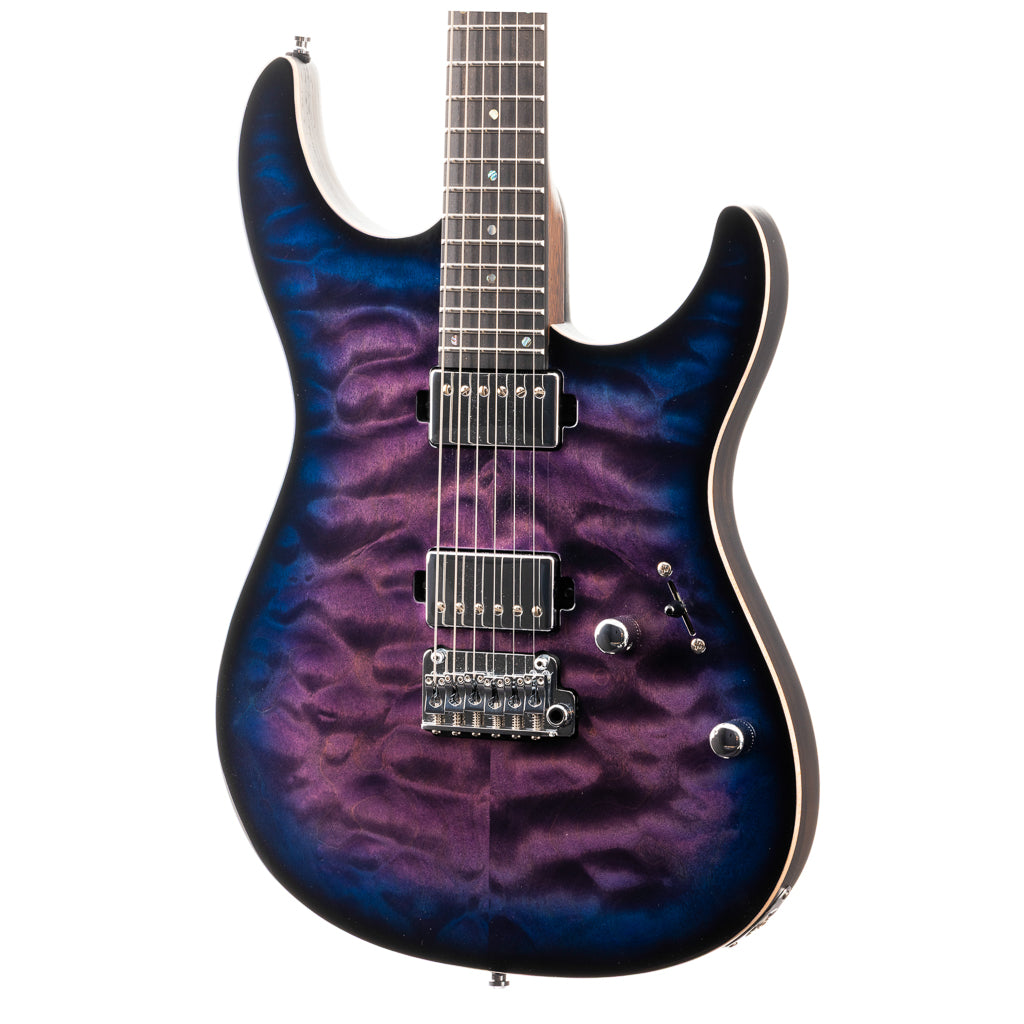 Mayones Aquila Elite S 6 Transparent Dirty Purple Blue Burst (483)