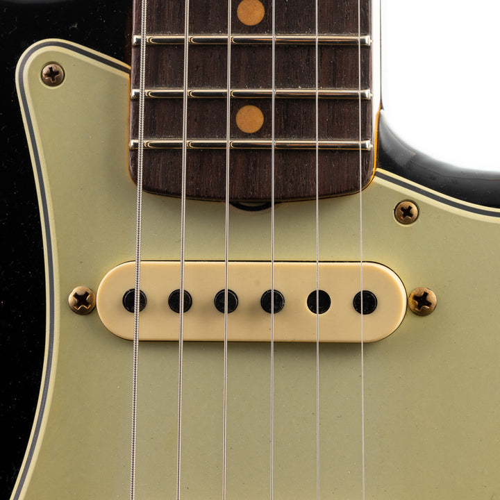 Fender Custom Shop Limited 1964 L-Series Stratocaster Journeyman Relic - Black (993)