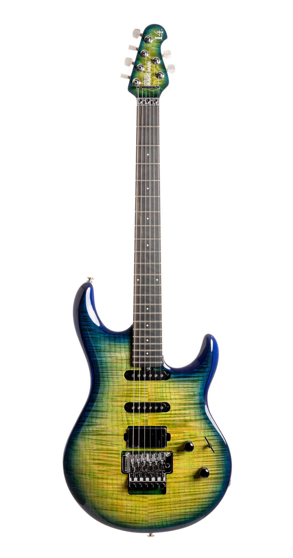 Ernie Ball Music Man BFR Luke 4 Floyd - Green Tide (366)