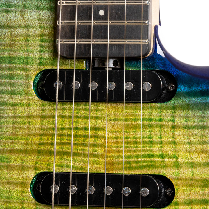 Ernie Ball Music Man BFR Luke 4 Floyd - Green Tide (366)
