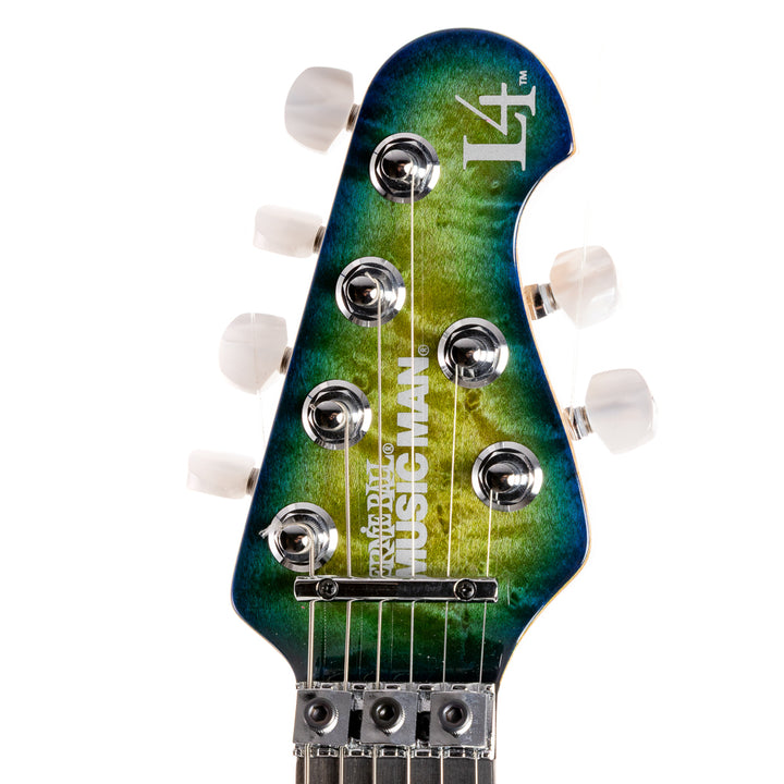 Ernie Ball Music Man BFR Luke 4 Floyd - Green Tide (366)