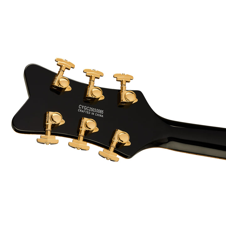 Gretsch Synchromatic Falcon Hollow Body Single-Cut Black w/Bigsby (677)