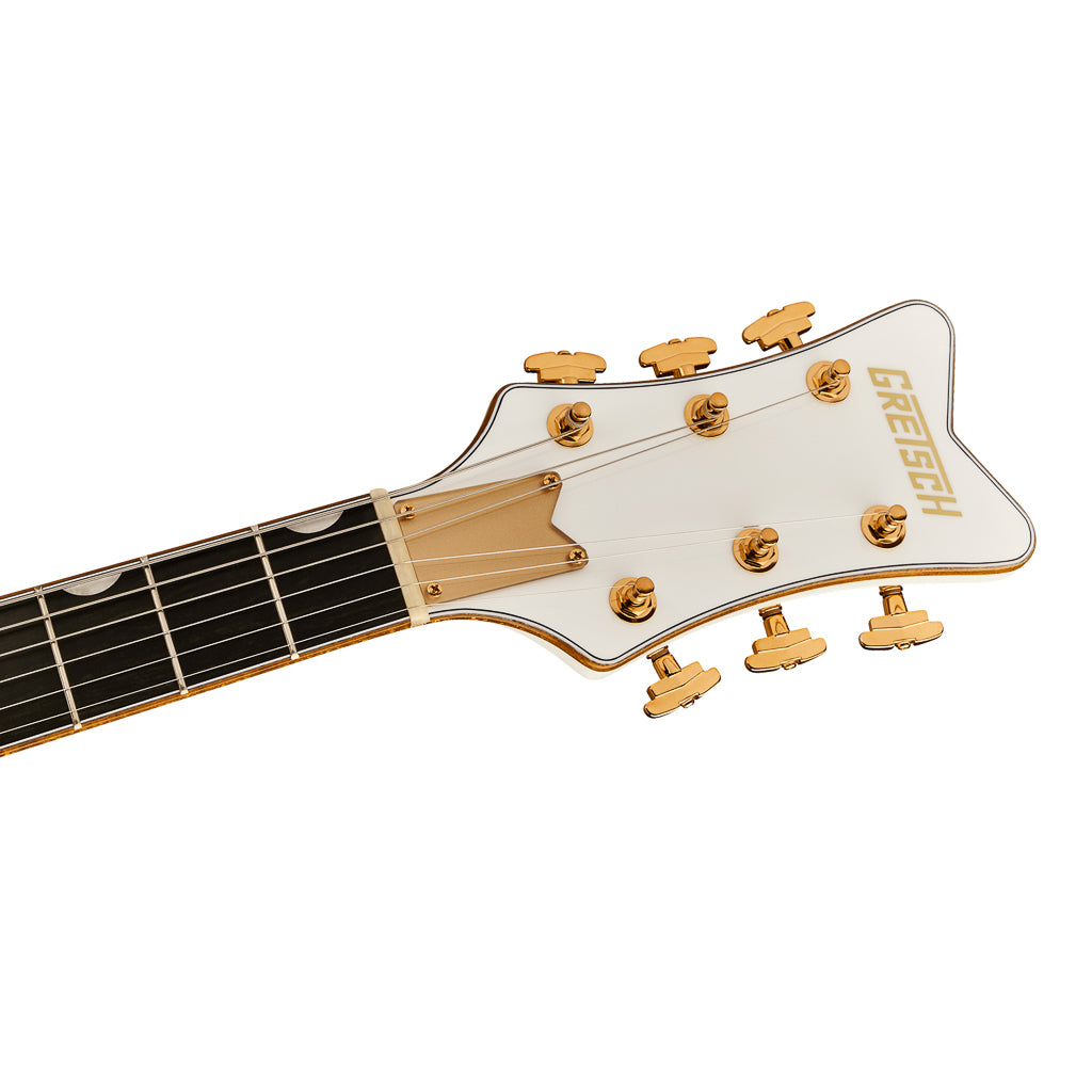 Gretsch Synchromatic Falcon Hollow Body Single-Cut Black w/Bigsby - White (257)