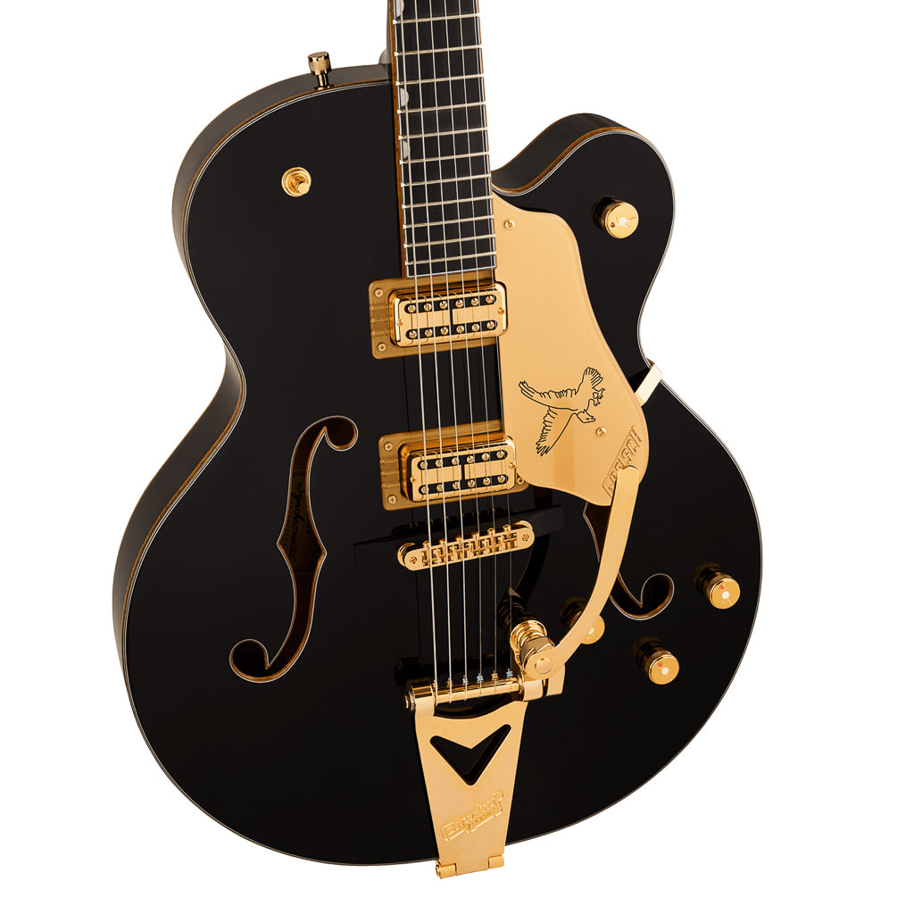 Gretsch Synchromatic Falcon Hollow Body Single-Cut Black w/Bigsby (677)