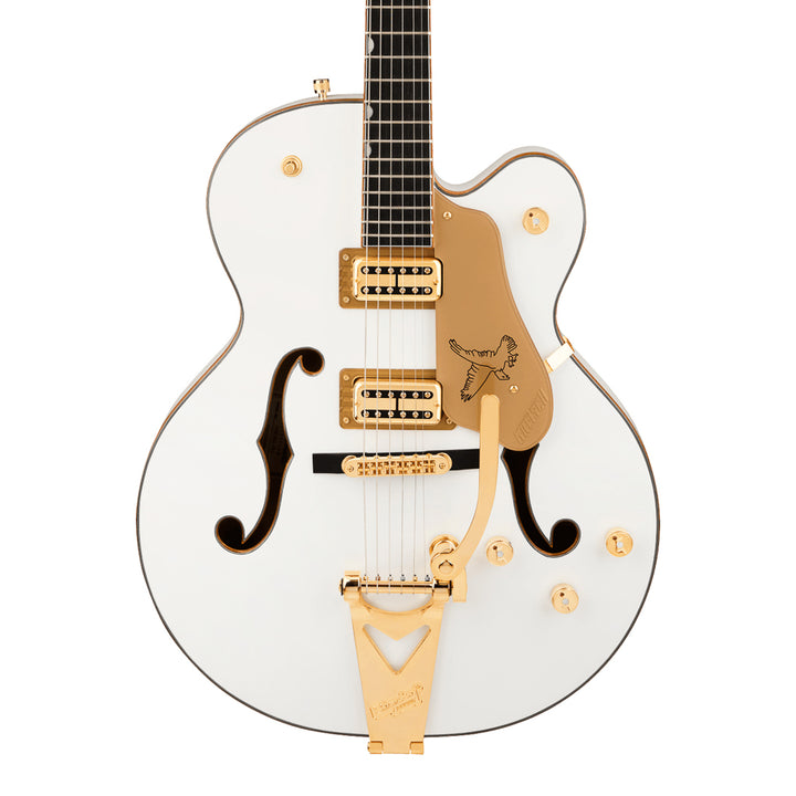 Gretsch Synchromatic Falcon Hollow Body Single-Cut Black w/Bigsby - White (257)