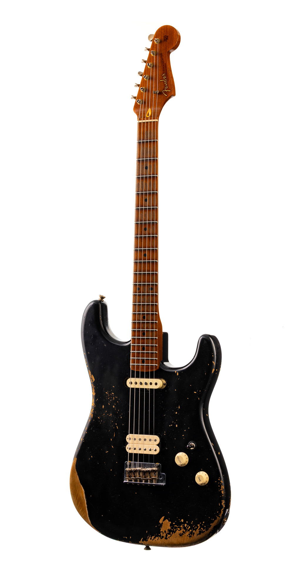 Fender Custom Shop Lark Limited 10 “Wild Horse” 1963 HS Stratocaster Heavy Relic - Black (975)