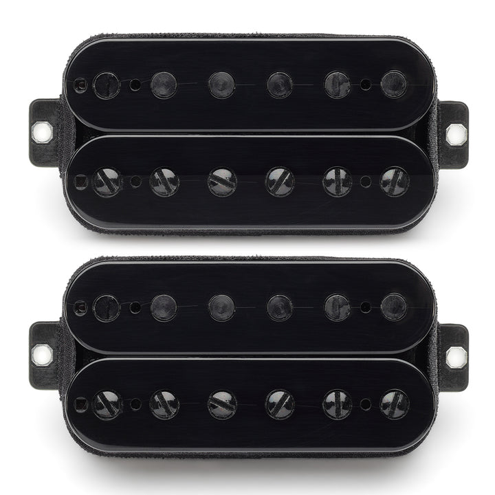 Mayones Velvetrone Ironside and Solium Pickup Set 6 String - Black