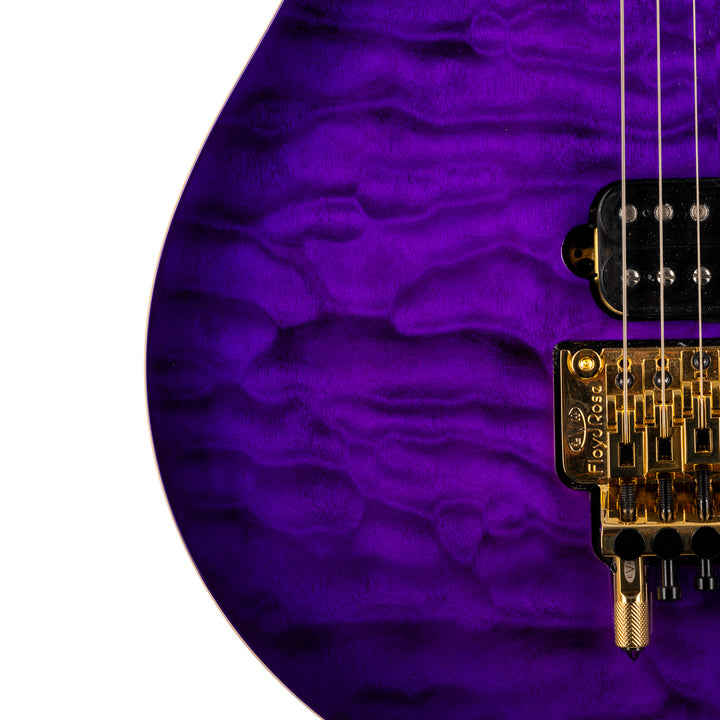 EVH Wolfgang Special Quilt Top- Purple Burst