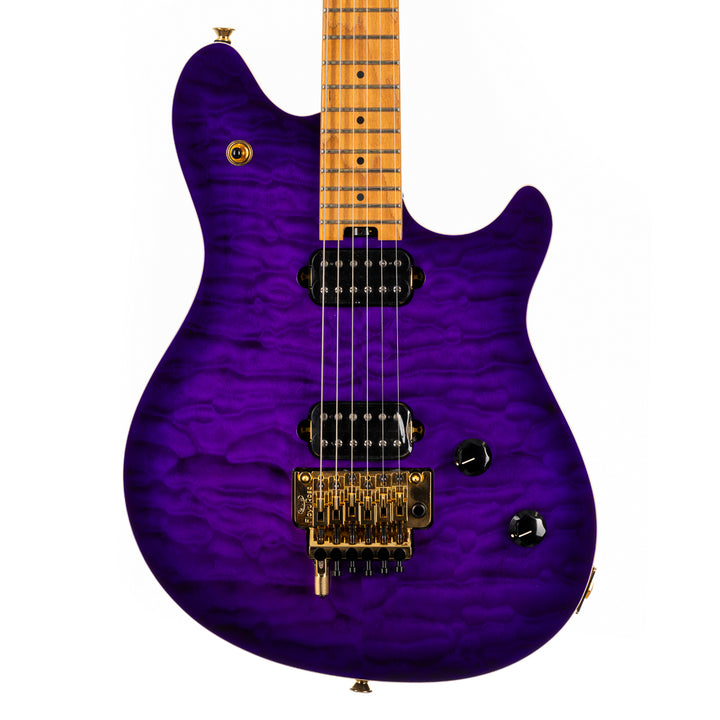 EVH Wolfgang Special Quilt Top- Purple Burst